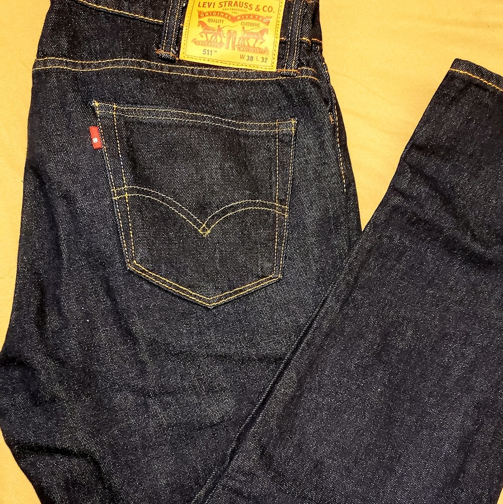 Levis 511 jeans 38x32 excellent condition